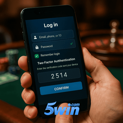 Figura 2 do login da 5WIN